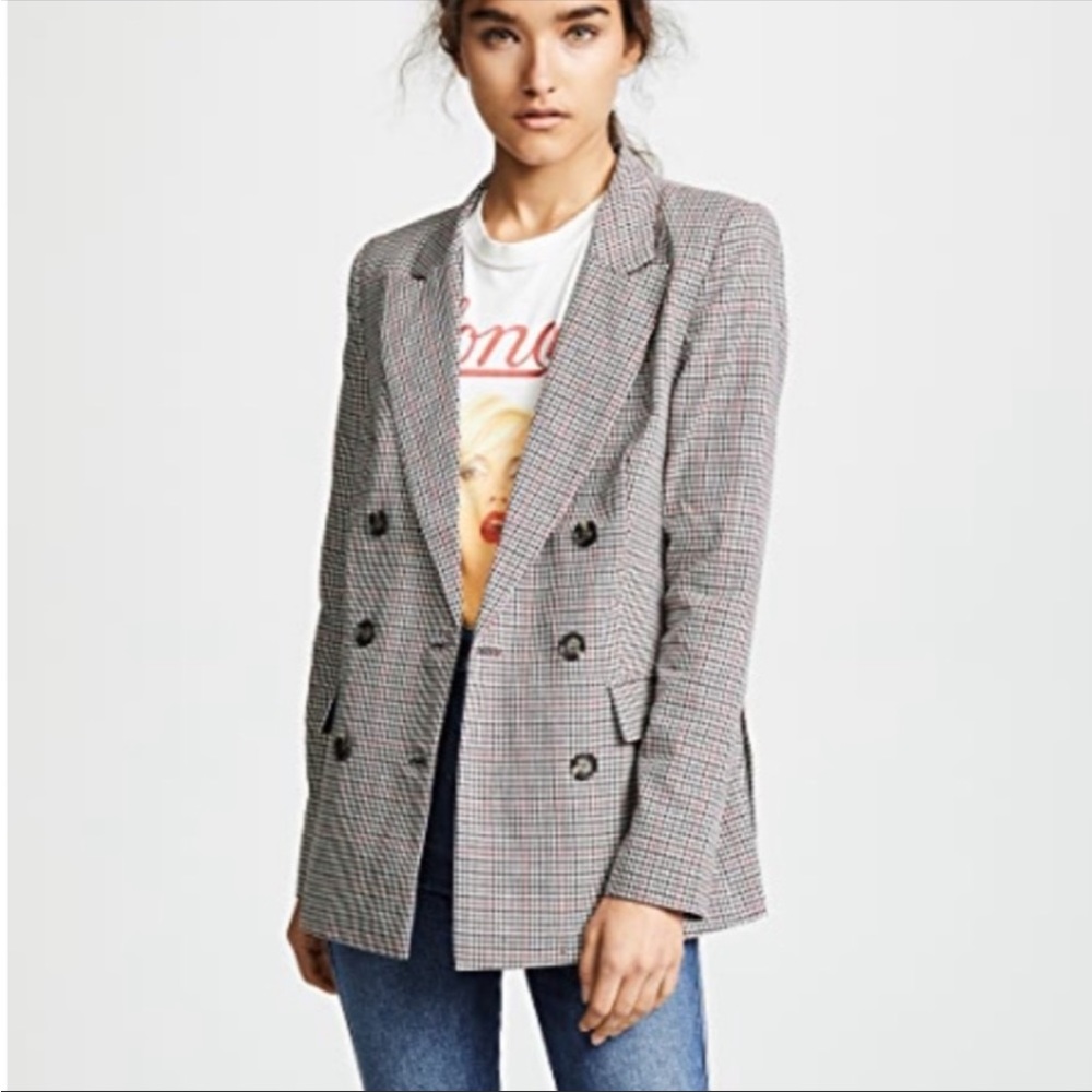 WAYF Finn Double Breasted Blazer